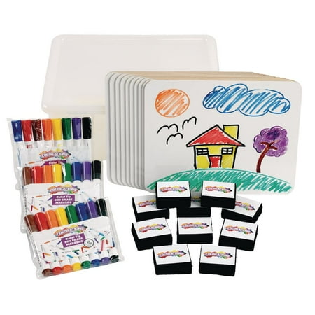 UPC: 0191487011761 | Colorations Dry-Erase Group Pack (Item # DEGROUPB)