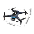 thumbnail image 3 of Dron 4K FPV para adultos | Cuadricóptero WiFi de 2,4 GHz con motor sin escobillas | Cámara gran angular de 110° y giratoria de 90° | Retención de altitud | Devolución automática | Diseño plegable, 3 of 8