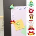 thumbnail image 1 of Adhesivo Navideño para Nevera con Diseño de Papá Noel | Imán Decorativo Diy | Adhesivo Magnético Tridimensional de Árbol de Navidad | Material: Resina | 3 X 3 Cm | Peso: 5 G, 1 of 6