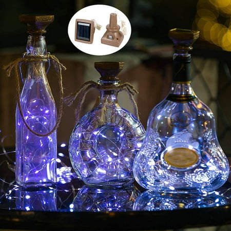 

1Pcs Cork Shaped LED Night Light Starry Light Wine Bottle Lamp For Party