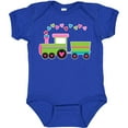 thumbnail image 3 of Inktastic Valentine Heart Train Boys or Girls Baby Bodysuit, 3 of 5