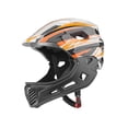 thumbnail image 3 of Casco de bicicleta para niños Casco de bicicleta para niños para ciclismo de equilibrio Montar Patines Gris y naranja, 3 of 7
