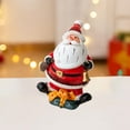 thumbnail image 3 of Christmas Table Decor, Santa Claus Figurines, Festive Holiday Centerpieces and Mantel Decorations, Red Resin Christmas Home Decoration Figurines, 3 of 7