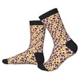 thumbnail image 2 of KLL Halloween Pumpkin Print Cool Socks Men's Women's Crew Socks Funny Crazy Novelty Stockings, 2 of 7