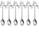 thumbnail image 1 of Jinyi Less Steel Spoon, Tea Spoons Cute Cat Ice Cream Spoons Stirring Spoon Cake Dessert Spoon Cutlery Set For Cafe Latte Espresso H, 1 of 5