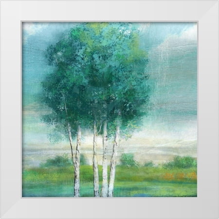 Nan 20x20 White Modern Wood Framed Museum Art Print Titled - Summer Jewel
