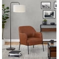 thumbnail image 3 of Daniella Accent Chair, Arm Chair, Black Accent Chair for Living Room, Comfy Chair for Bedroom, Contemporary Chair, 3 of 6