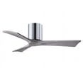 thumbnail image 7 of Atlas Irene 42" Brushed Brass Ceiling Fan with Walnut Tone Blades, 7 of 7