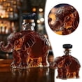 thumbnail image 3 of WEGFTDUOP Elephant-shaped Wine Bottle Unique Sculptural Design Wine & Spirits Decanter for Bar Living Room Office Home Bar, 3 of 6