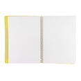 thumbnail image 3 of Fabriano Ecoqua Plus Hidden Spiral-Bound Notebook, 8.3" x 11.7", A4, Dotted, Yellow, 3 of 5
