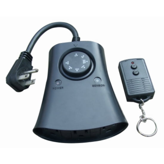New Woods 59746 Outdoor 24 Hour Photoelectric Timer With Wireless 