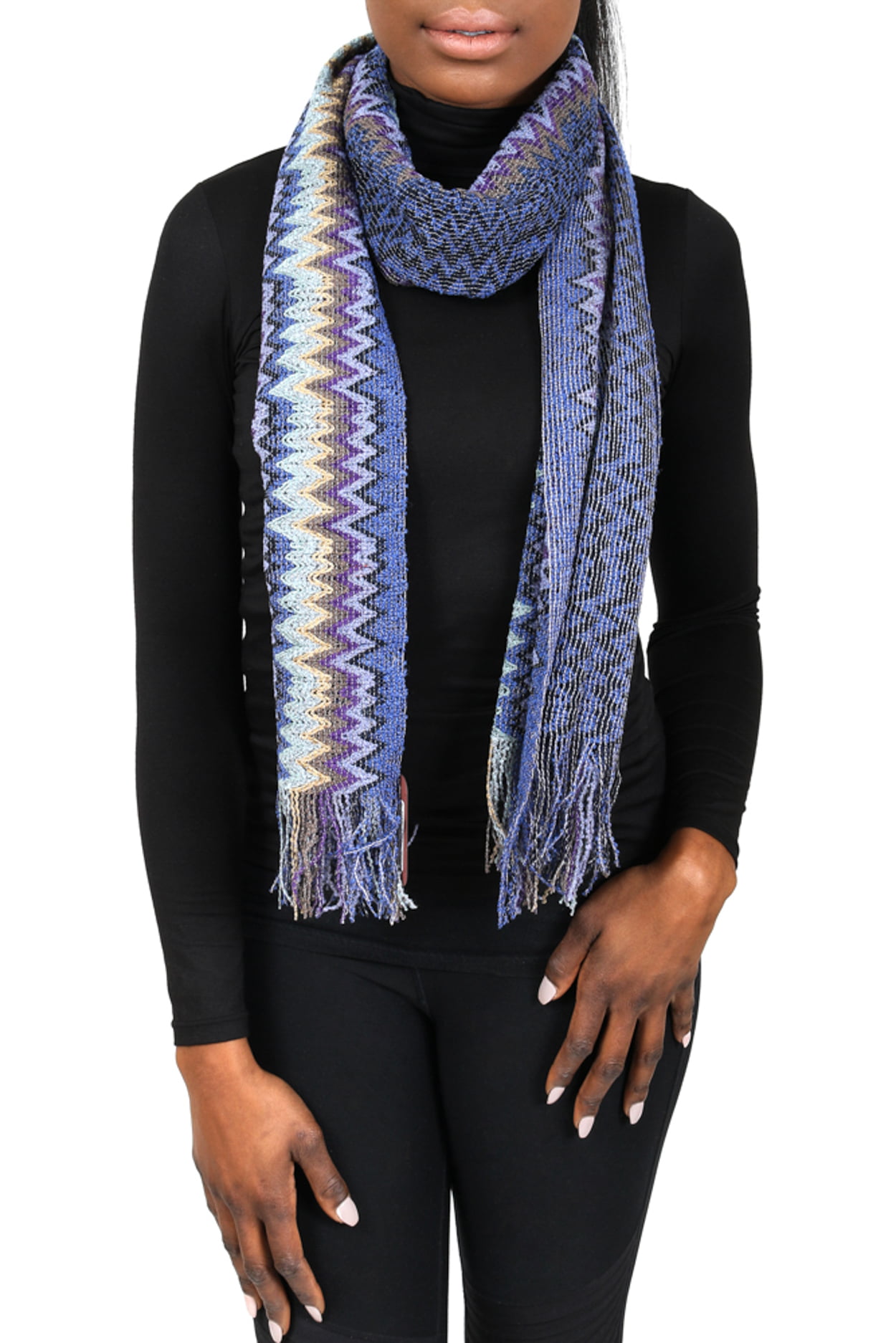 Missoni Wool Scarfs Blue Womens Scarves and mufflers Missoni Scarves and mufflers 