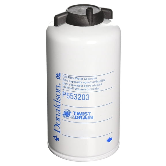 Donaldson P553203 Fuel Filter (Water Separator, Spin-on) Pack of 1