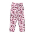 thumbnail image 5 of Xecao Flower Butterfly Women's Straight Lounge Pajama Pants: The Epitome of Relaxed Sleepwear, 5 of 9