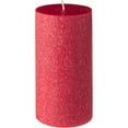thumbnail image 2 of Chandelles Racines Non Parfumées Timberline, Chandelle Pilier, 3 x 6 Pouces, Rouge, 2 of 4
