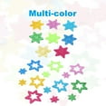thumbnail image 3 of Uxcell Foam Stickers,4Pack 120Pc Adhesive Glitters Foam Shape Sticker,Starlight, 3 of 6