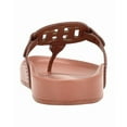 thumbnail image 2 of Tommy Hilfiger Womens Relina Laser Cut Faux Leather Thong Sandals, 2 of 4