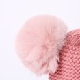 thumbnail image 7 of Dyfzdhu Winter Kids Baby Beanie With Mittens Set Boys Girls Warm Hat Glove Two-Piece Pink, 7 of 7