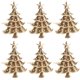 thumbnail image 1 of unbranded 6Ud Dorados Para Servilletas Con Forma De Árbol De Para Fiestas Y Banquetes, 1 of 8