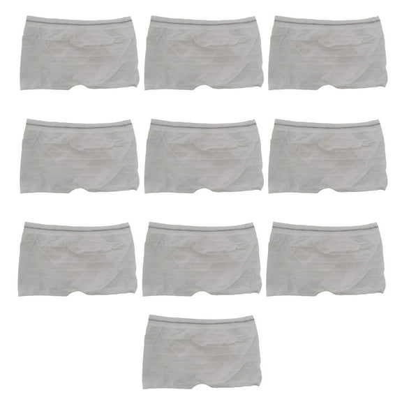Pack of 10 Disposable Underwear Mesh Surgical Pants for Postpartum Hospital Use