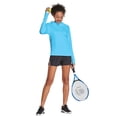 thumbnail image 6 of Baleaf Women's Hiking Long Sleeve Shirts with Face Cover Neck Gaiter UPF 50+ Lightweight Quick Dry SPF Fishing Running Hoddie Blue Size L, 6 of 7