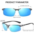 thumbnail image 2 of Gafas de Sol DUCO DC8277 de Fibra de Carbono Polarizadas para Hombre, 2 of 6