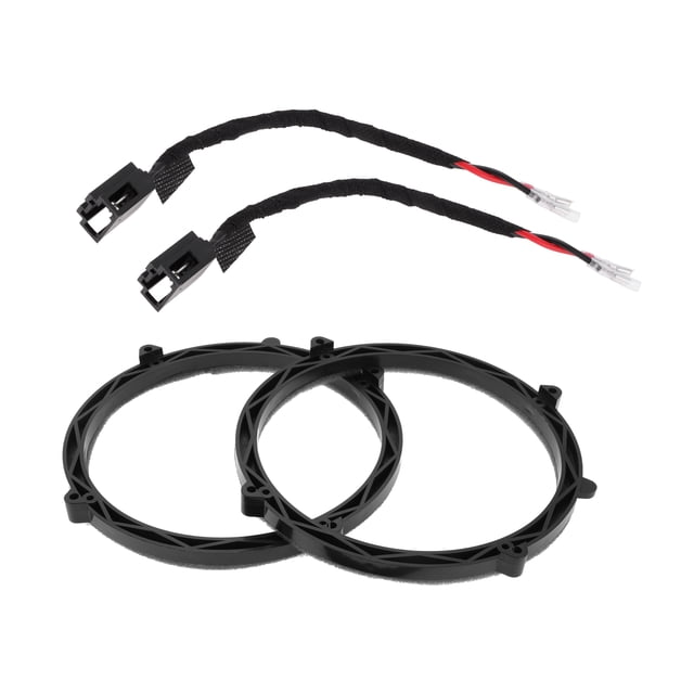Anillo espaciador de altavoz Unique Bargains para tweeter, adaptador para Mercedes-Benz 6.5" 2Set