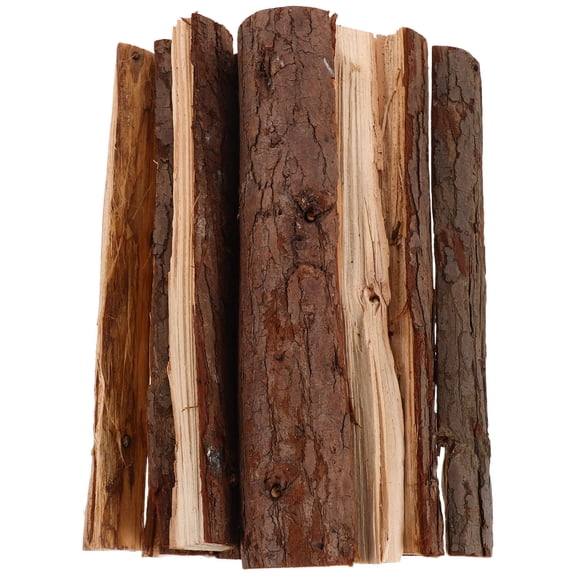 BESTYASH 8-Piece Decorative Firewood Sticks Set for Grilling, Home Fireplace, and Outdoor Fire Pit Accessories