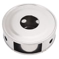 thumbnail image 4 of Calentador De Tetera De Acero Inoxidable, Elegante Y Duradero, Diseño Hueco Para Luces Y Sombras, Tamaño Compacto, Calentador De Velas De Té Para Acero Inoxidable, Vidrio,, 4 of 7