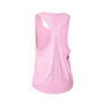 thumbnail image 4 of YAYUBA Workout Tops Women's Sleeveless I Shaped Candy Colored Loose And Breathable Running Yoga And Fitness Wear Sleeveless Gym Clothes, 4 of 6