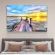 thumbnail image 4 of Póster de paisaje de arte de pared con vista al lago al atardecer, pintura decorativa, lienzo, arte de pared, carteles para sala de estar, pintura para dormitorio, estilo marco, 40 x 60 cm, 4 of 8