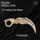 thumbnail image 1 of Fiudx Ofertas Flash Artículos En Oferta Rompecabezas De Madera, Cuchillo De Mariposas, Cuchillo Plegable, Modelo Tridimensional, Juguete, Conjunto De Rompecabezas Para Niño, 1 of 2