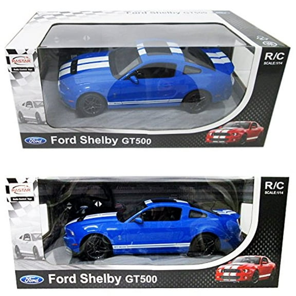 Radio Remote Control 1 14 Ford Mustang Shelby GT500 RC Model Car Blue