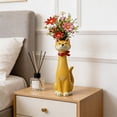 thumbnail image 5 of Honmine Weird Dog Vase, Dog-Themed Home Decoration, Quirky Animal Planter for Desk Shelf, Ceramic Puppy Flower Holder for Small Blooms, 5 of 6