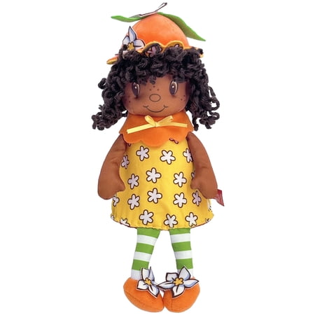 Strawberry Shortcake: Pop 'n' Flip - Orange Blossom - 9" Plush Doll - 2-In-1: Muffin Opens Into A Soft Companion, Play & Cuddle, Kid-Baby-Toddler