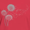 thumbnail image 3 of CafePress - Dandelion Wishes Women's Dark T Shirt - Women's Traditional Fit Dark T-Shirt, 3 of 4