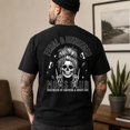 thumbnail image 6 of Veylor Haus Feral & Unhinged Moms Club Graphic, Unisex Cotton Blend Crewneck Tee, 6 of 9
