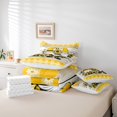thumbnail image 5 of Homewish Cartoon Gnome Lover Twin Bedding Sets 7-Piece, Vibrant Rustic Sunflower Bedding Comforter Set, Rustic Lodge Cabin Reversible Sheet Sets, Breathable Home Decor, 5 of 7