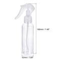 thumbnail image 2 of Unique Bargains 150ml Spray Bottles Refillable Mist Sprayer Plastic Clear 4 Pack, 2 of 4