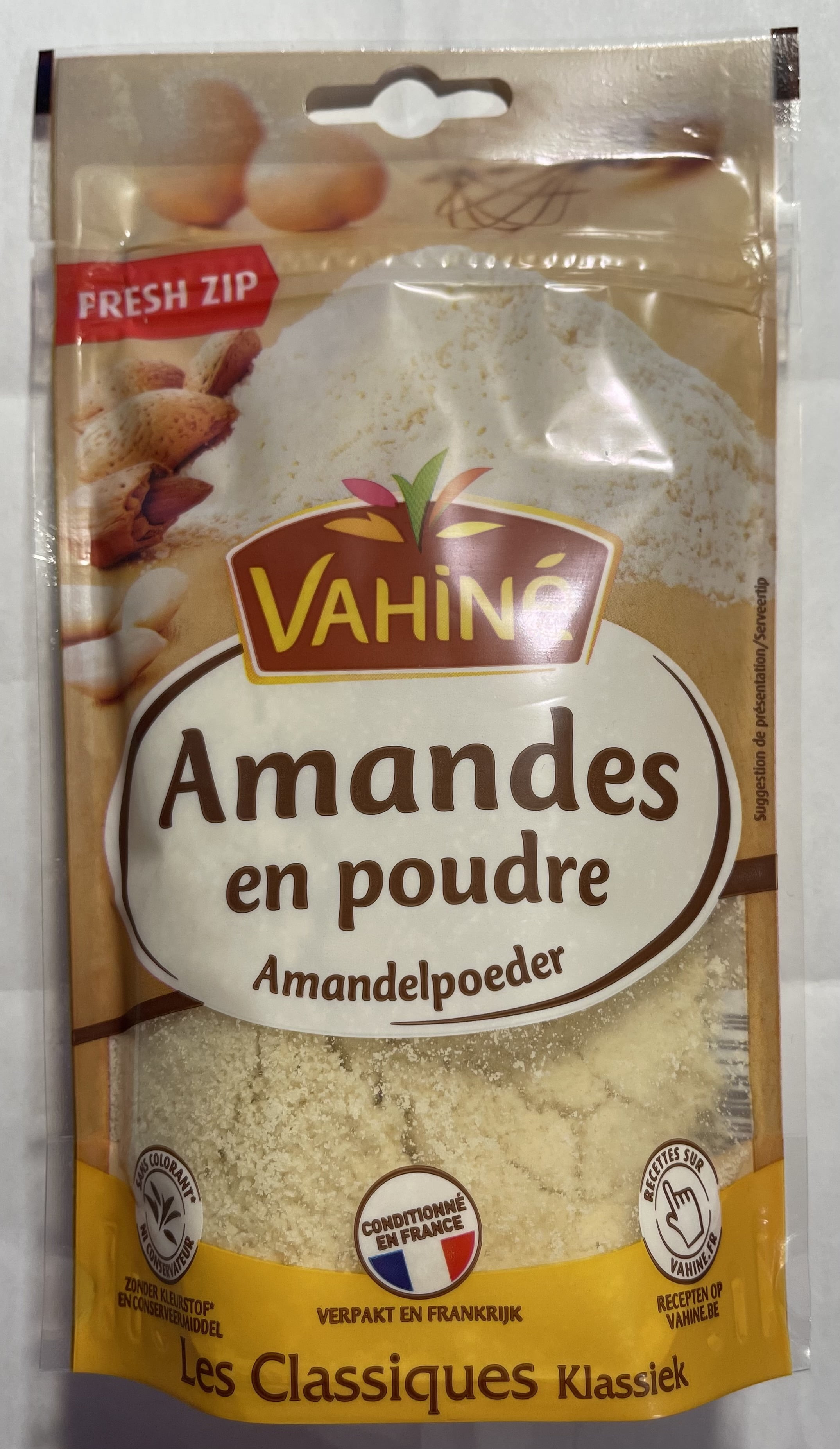 Vahine Almond Powder, Amandes en poudre 125 g 