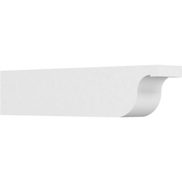 Ekena Millwork RFTP06X08X36DEL 8 x 6 x 36 in. Standard Del Monte Architectural Grade PVC Rafter Tail