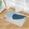 thumbnail image 4 of Rkxzt Abstract Entryway Rug,3x5 Washable Rug for Bedroom Low Pile Non Slip Laundry Room Rug,Boho Super Soft Kitchen Rug Foldable Area Rugs for Floor Front Door Bathroom(blue), 4 of 6
