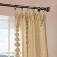 thumbnail image 2 of Half Price Drapes Cleopatra Geometric Sheer Rod Pocket Single Curtain Panel, 2 of 7