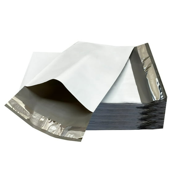StarBoxes 500 Poly Mailers Bags 6x9" - #0 White Self-Sealing Pouches Envelopes