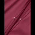thumbnail image 4 of Vestido de Noche de Satén Sin Mangas y Sin Espalda Color Vino Tinto L, 4 of 10