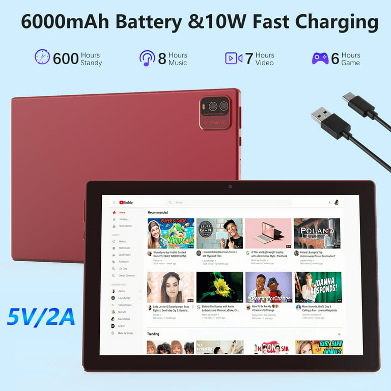 COOPERS Androidタブレット 4GB RAM 64GB ROM Amazon.com : COOPERS Tablet Android 15 Tablets 7 inch, 6GB