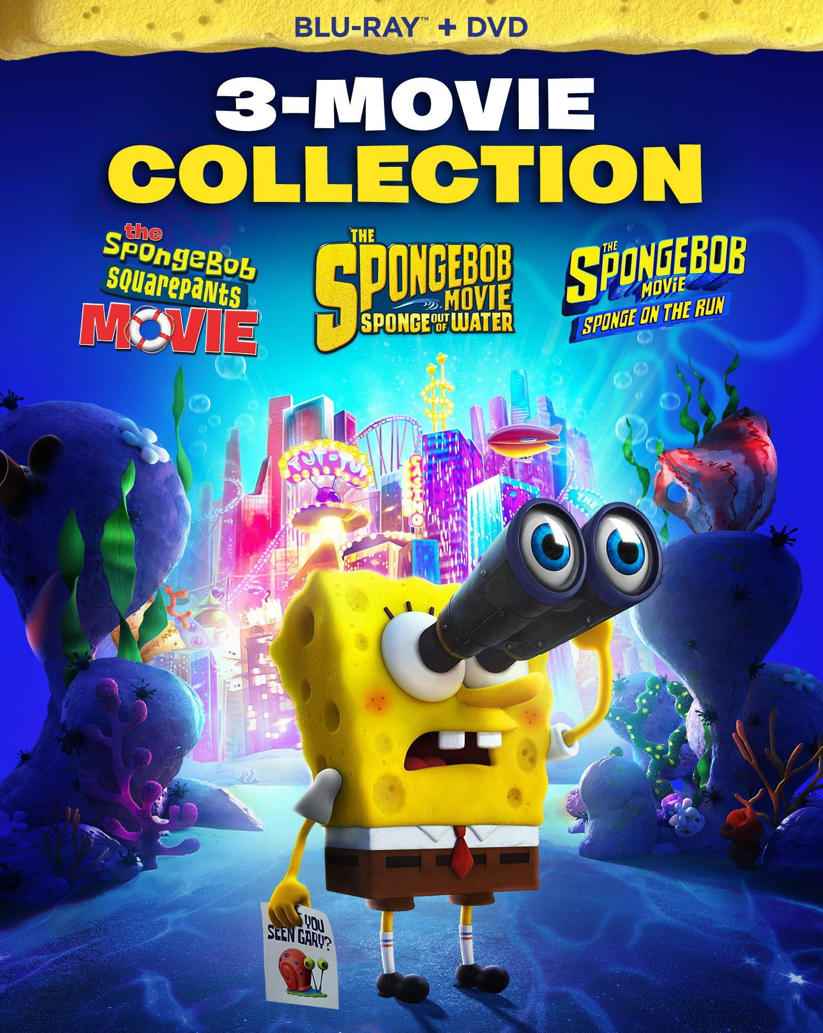 Spongebob 3-Movie Collection (Walmart Exclusive) (DVD) (Walmart