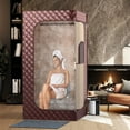 thumbnail image 2 of Costway Portable Steam Sauna for Home Full Body Sauna Box with 3L Steam Generator Brown, 2 of 10