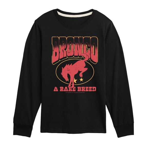 Ford - Ford Bronco Rare Breed - Youth Boys Long Sleeve Graphic T-Shirt