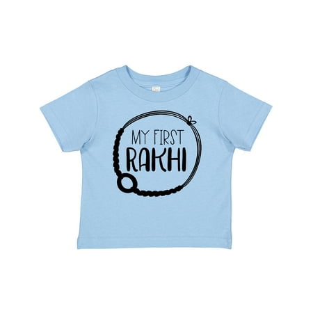 

Inktastic My 1st Rakhi Bracelet Raksha Bandhan Gift Baby Boy or Baby Girl T-Shirt